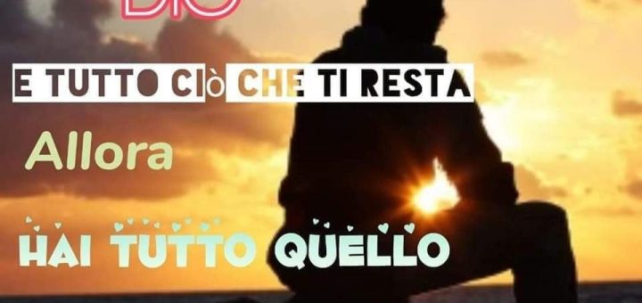 se dio e con noi non temere
