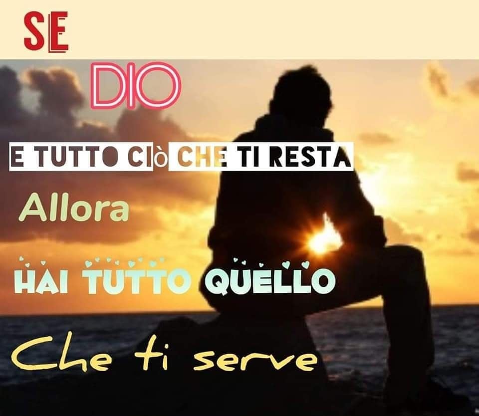 se dio e con noi non temere